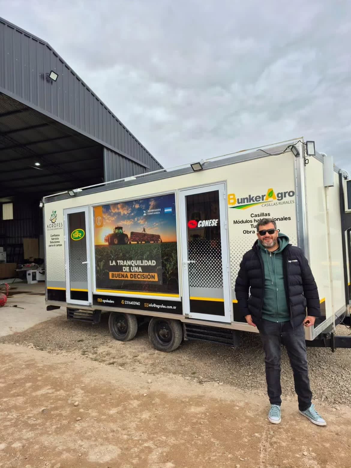 Unidad de Bunker Agro entregada en Daireaux, Buenos Aires
